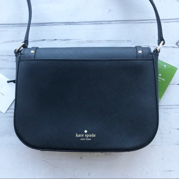 New Kate Spade Saffiano Leather Crossbody Jeweled - Picture 5 of 7